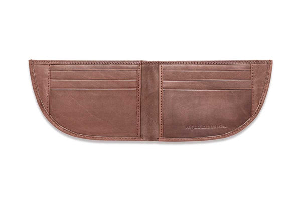 A Tradevia Nantucket Front Pocket Wallet on a white background.