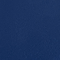 A close-up image of a Tradevia premium leather smartphone clutch on a blue background.