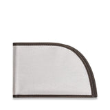 A close up of a Tradevia Ballistic Nylon Front Pocket Wallet.