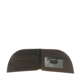 Tradevia Salmon Leather Wallet Interior