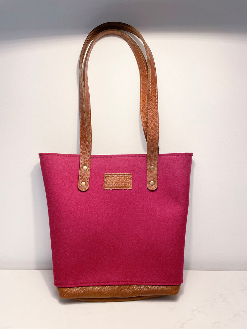 Sheepscot Felt Wool Tote Bag