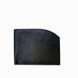A black Tradevia Tailored Front Pocket Wallet on a white background.