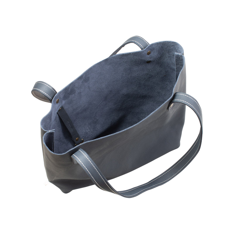 A grey Fore Street Tote Bag with a strap by Tradevia.