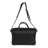 A durable Tradevia Waxed Canvas Laptop Bag on a white background.