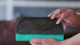 RFID Blocking Clutch - Ostrich Print